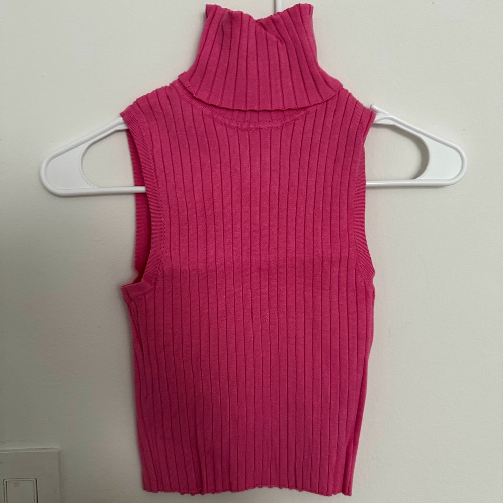 Zara Pink Halter Neck Top